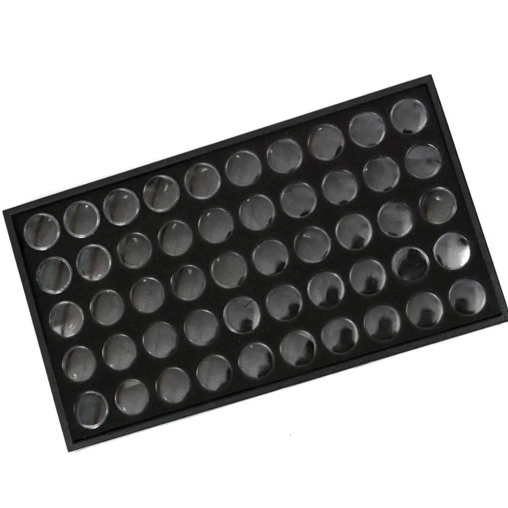50 bottle set Стиль 78 Сетка Коробка для хранения лоток прозрачный колпачок для алмазной вышивки мозаика живопись инструмент Аксессуары плед для хранения ювелирных изделий - Цвет: 50 bottle set
