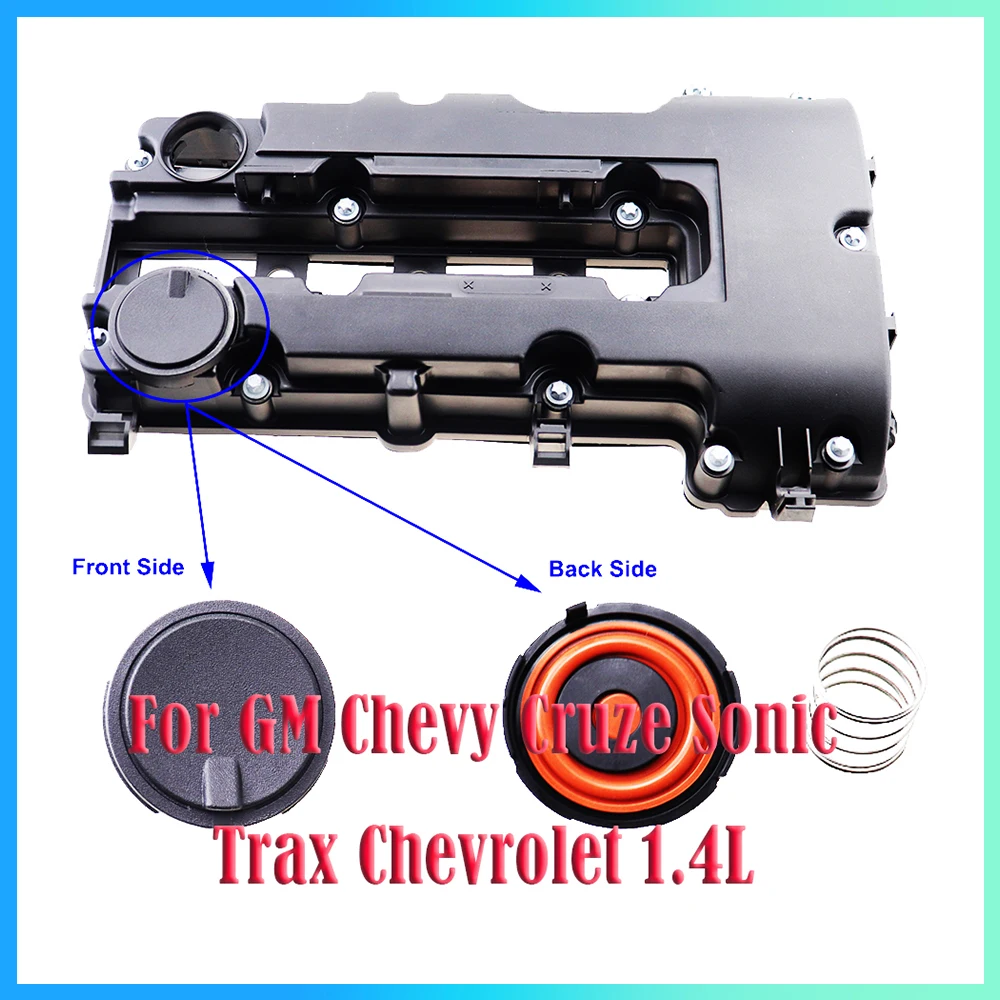 Brand New PCV Valve Cover Repair Kit Valve Cap With Membrane For GM