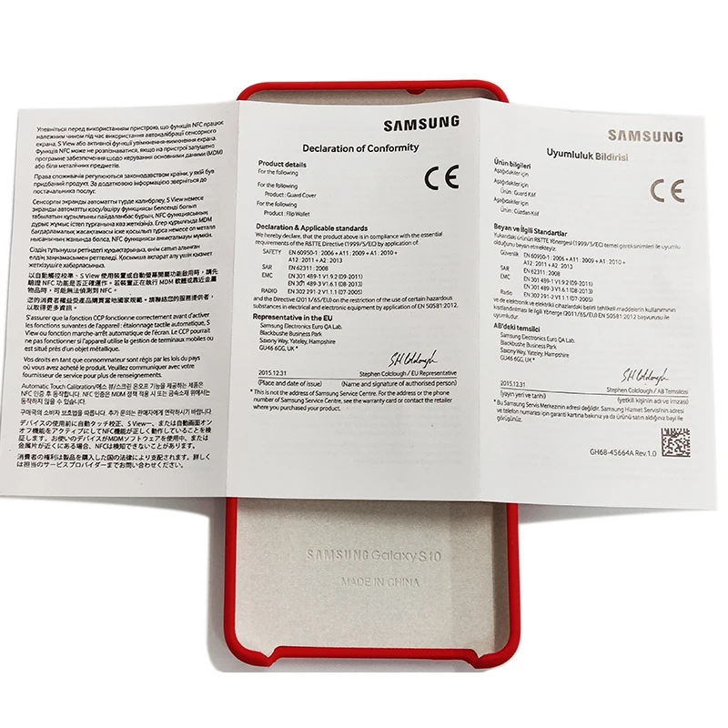 S10 Case Original Samsung Galaxy S10 Plus S10e Silky Silicone Cover High Quality Soft-Touch Back Protective Galaxy S10+ S10 E