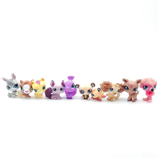 5cm Original Cute Toys Bird Or Octopus Lovely Pet Shop Animal Figure  Littlest Doll Little Gift Girl Toy - Blind Box - AliExpress