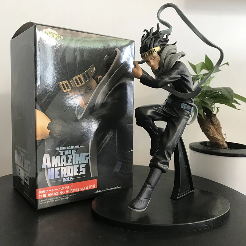 18 см My Hero academic Аниме Фигурка удивительные герои 06 Aizawa шута ластик голова ПВХ