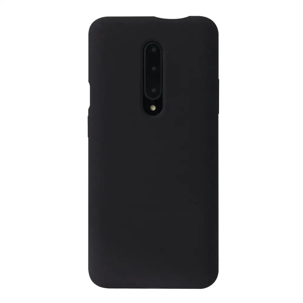 black Чехол Arvin для Oneplus 7T 7 Pro 6 6T huawei mate 30 Pro Lite, чехол, официальный жидкий силиконовый мягкий чехол, стекло с открытым дном - Цвет: black