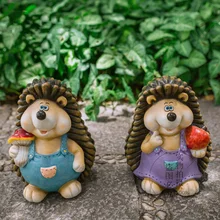 Открытый сад креативные милые декоративные ежики украшения сада балкон Садоводство украшения