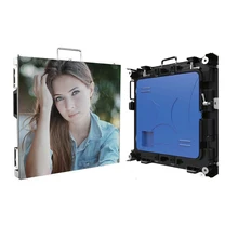 P2.5мм Крытый 640x640 мм Светодиодная панель дисплея, 256*256 точек литья под давлением алюминиевый шкаф, Светодиодная панель дисплея рекламный экран