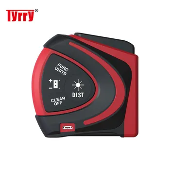 

TYRRY Laser Tape Measure 40M 60M Digital Range Finder Building Roulette Ruler Measuring Tool Laser Distance Meter