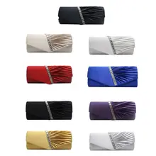 Женская вечерняя сумочка, сумка вечерние свадебные блестки клатч цепочка сумка на плечо Свадебная сумка-кошелек для выпускного вечера кошелек