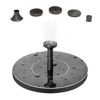 

5 Spray Patterns Pump Solar Fontein Bird Fountain Pond Garden Patio Decor Lawn Decoration Floating Water Solar Waterfall Pool
