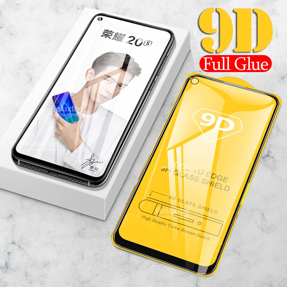Honor 20 s 9D полное покрытие клея для huawei honor 20 pro защитное стекло huawey honor 20 s hono 20pro закаленное защитное стекло для экрана