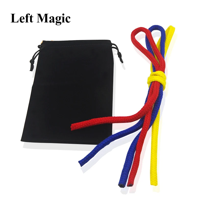 

Which Is The Shortest Rope  Magic Tricks Three Color Rope Magic Props Close-Up Street Stage Magic Illusions Gimmick Accessories