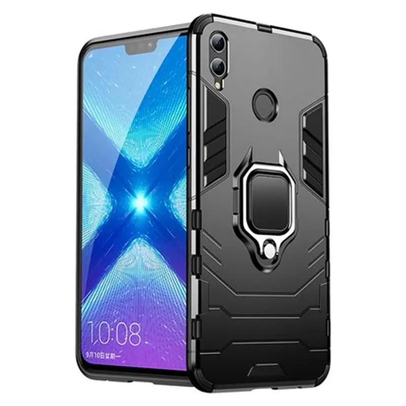 Для Huawei Honor 10 Lite 8X 8S 8A силиконовый Магнитный бронированный бампер для P Smart Z Y5 Y6 Y9