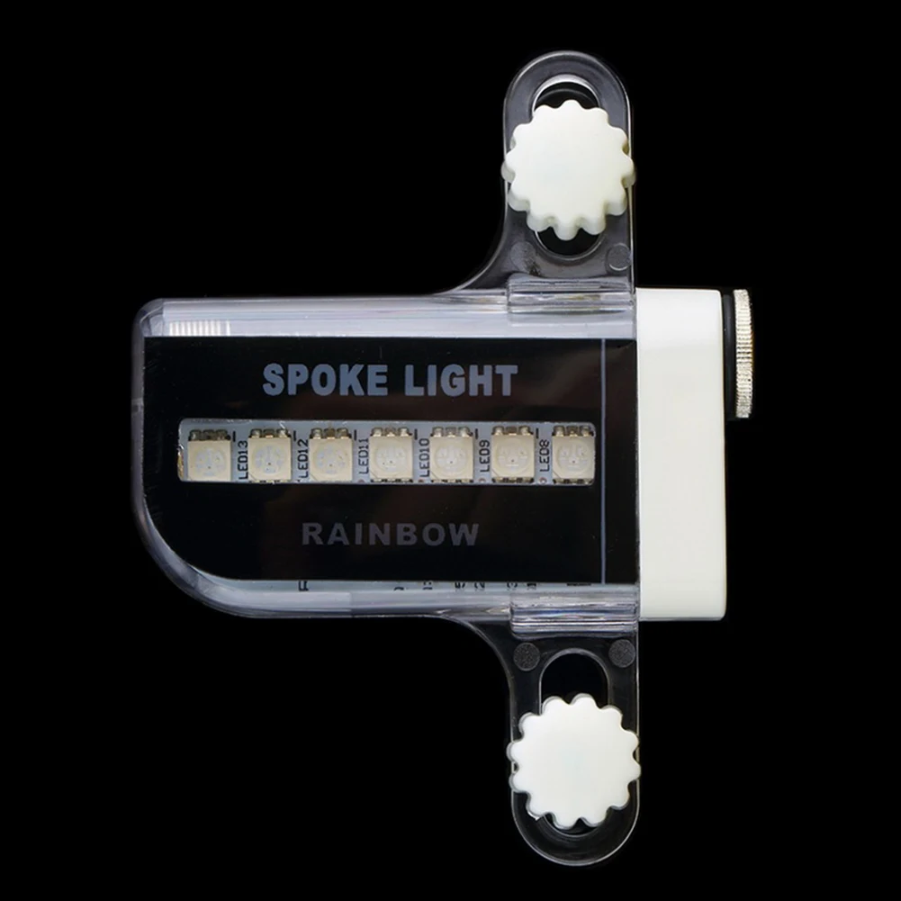 

Hot Sale 30 Flash Patterns 1LED Colorized Shock Sensor Wheel Spoke LED Light Universal Mountain Bike Bicycle Wheel Tire