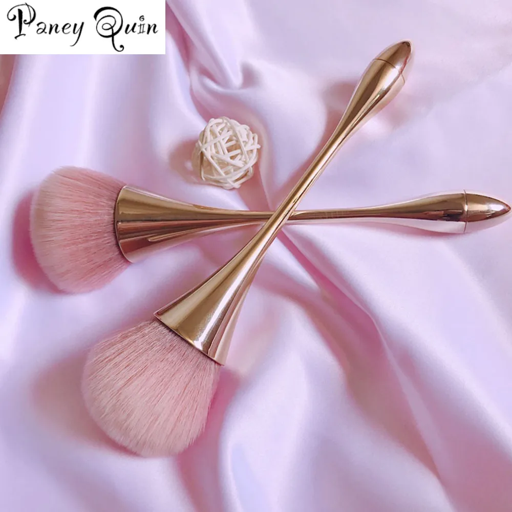 Кисти для макияжа розовые Золотые кисти пудры румян профессиональная кисть