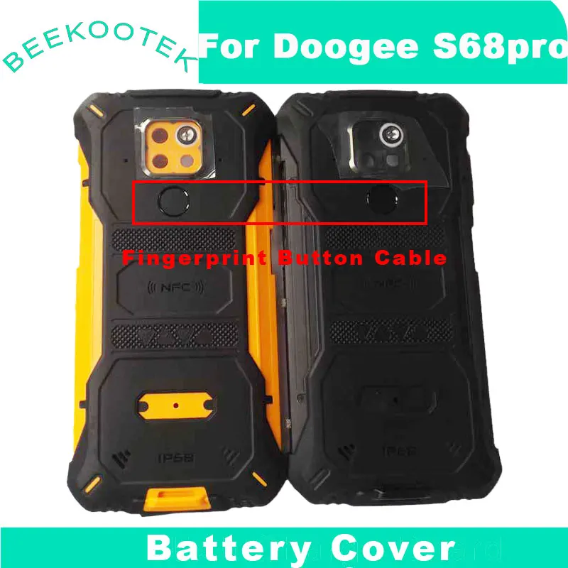 Чехол для аккумулятора Doogee S68 Pro крышка с микрофоном громкоговорителем кабелем