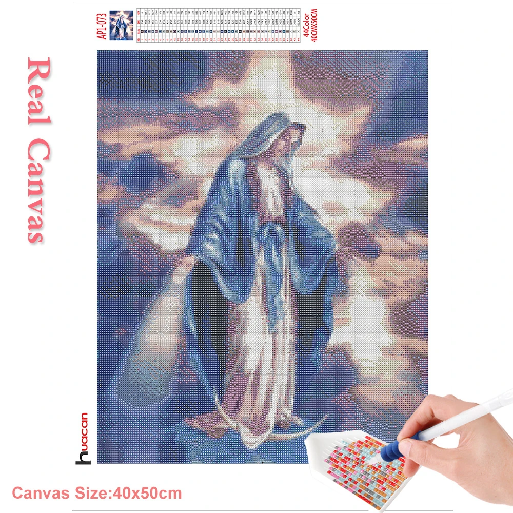 Diamond Painting Religion Icon Full Square Diamond Embroidery Icon Picture Rhinestones Mosaic Cross Stitch Home Decor diamond painting diamond painting accessories