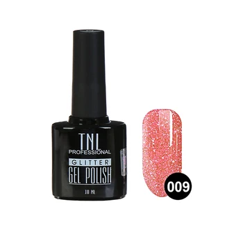 

TNL Glitter gel varnish No. 09, Pink, 10 ml