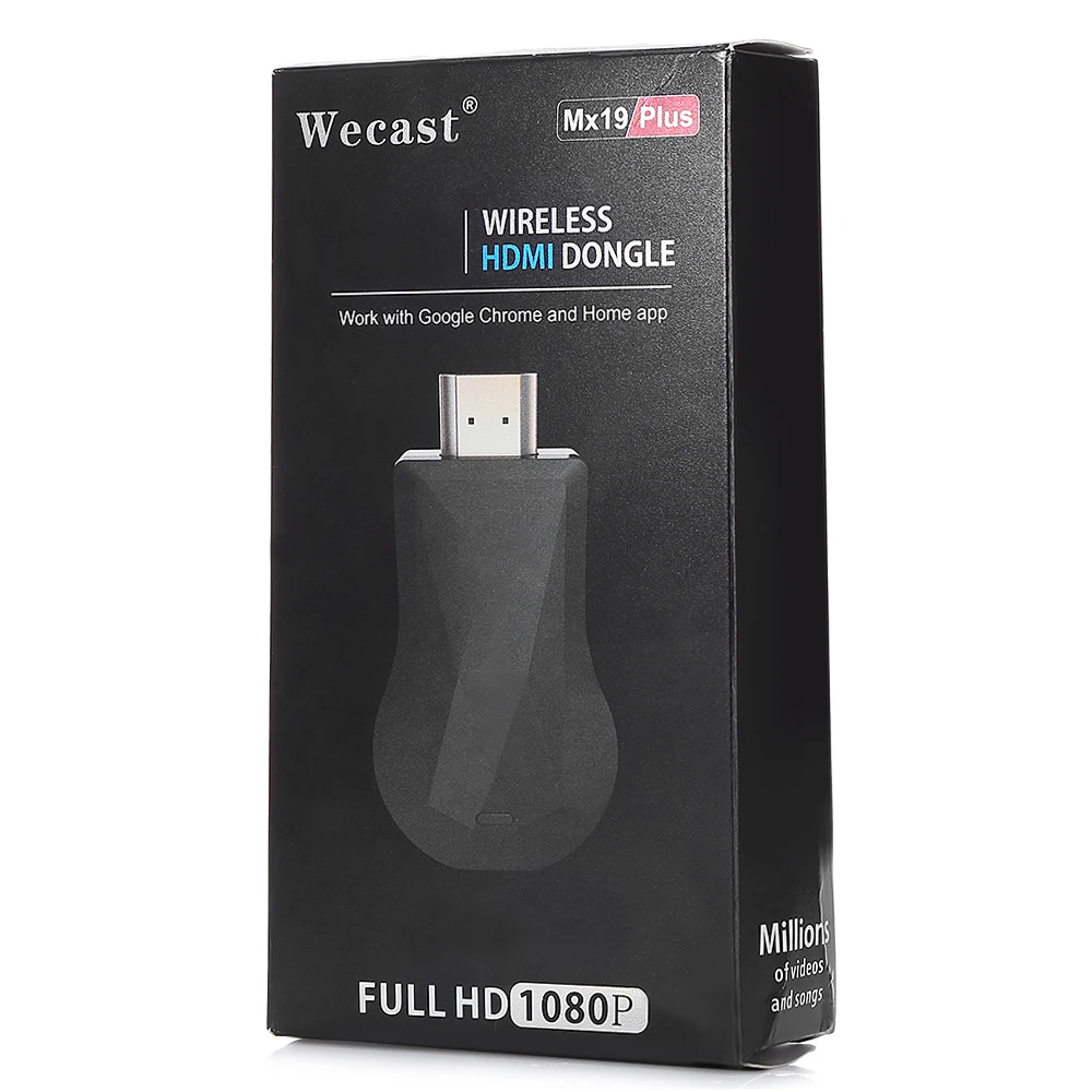 2019 Новый Wecast C3 MX19 беспроводной HDMI приемник с поддержкой DLNA/Miracast/Airplay/mini ПК для iOS