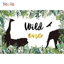 Yeele Safari Wild One на заказ портретный День Рождения украшения фотографические фоны фотографии фоны для фотостудии