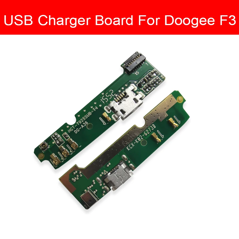 

Microphone & Charger USB Jack Board For Doogee F3 Charging Port Module Usb Connector Port Board Flex Ribbon Cable Replacement