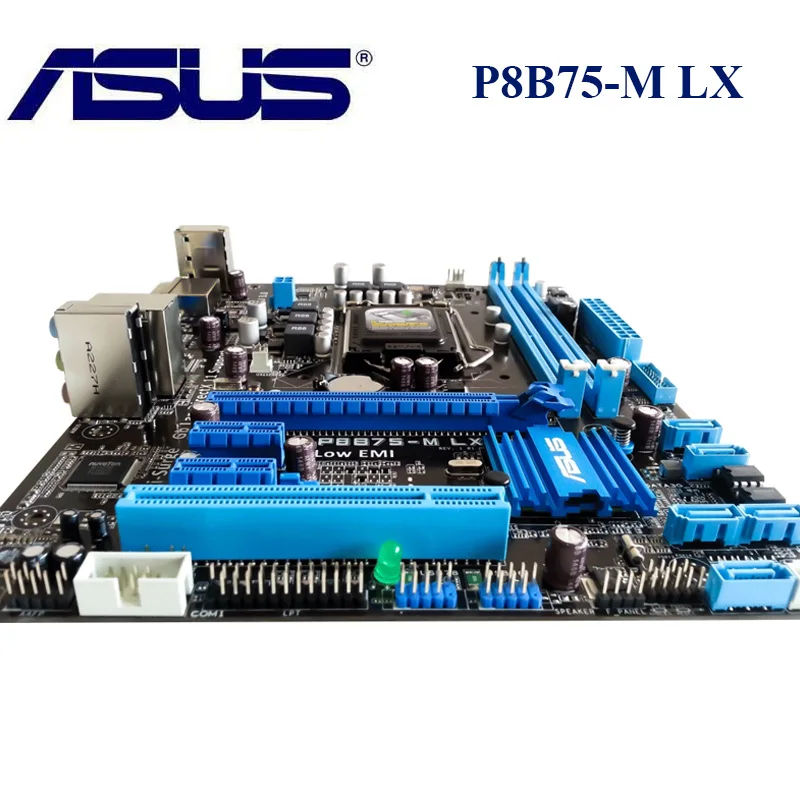 Материнская плата Asus материнская для настольного ПК с разъемом B75 Intel i5 G3470 LGA 1155 i3