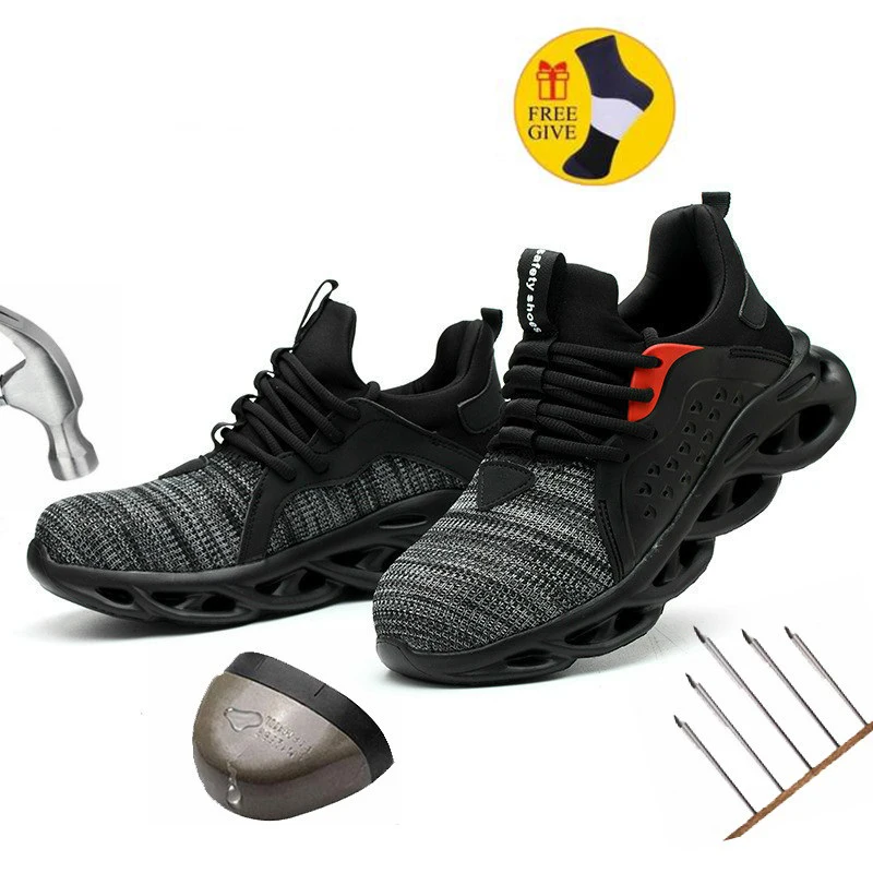 breathable mesh work boots