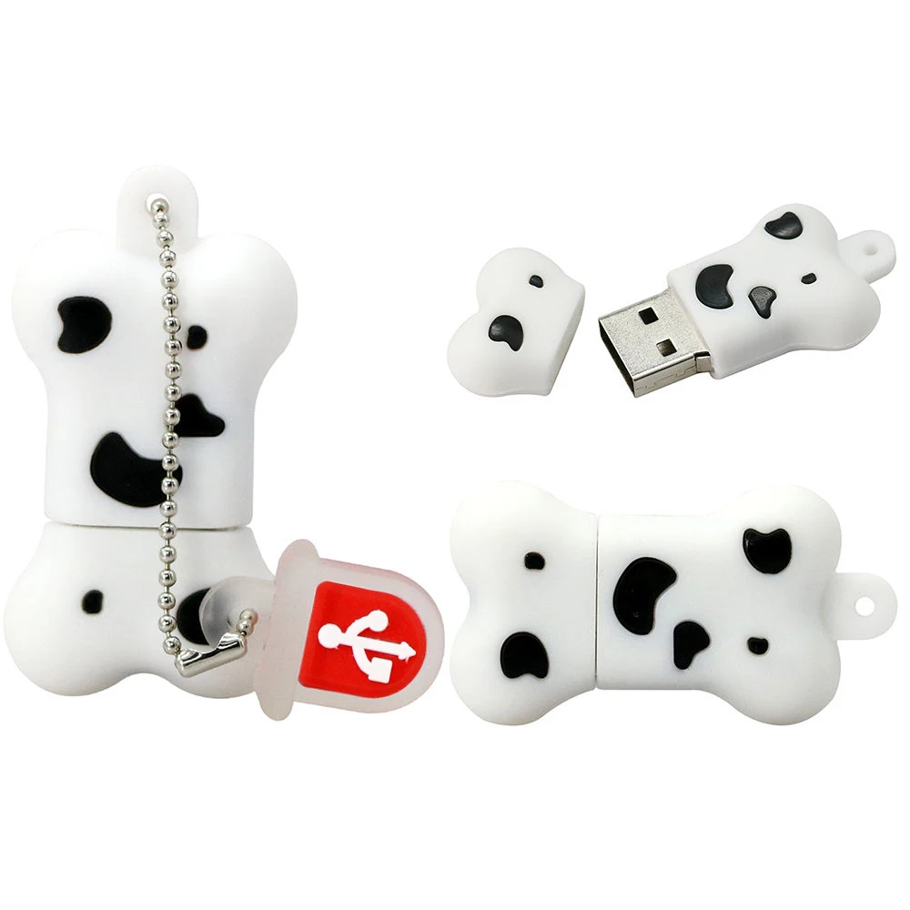 USB флеш накопитель в виде собаки 8 ГБ 16 32 64 128 256 ГБ|64gb usb|usb memory stickdog bone usb |
