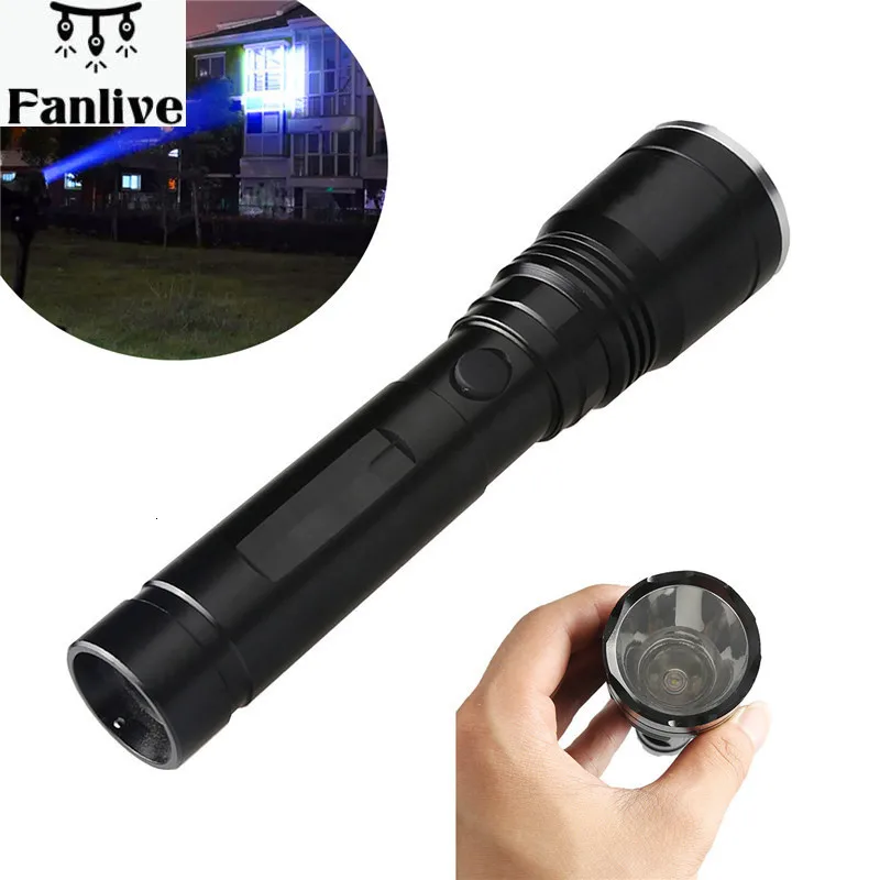 

WT-618 Lantern 18650 Phase Lease Aluminum Lease Battery Camping Exploring Highlight Patrol Distress Long Shot Electric Lantern