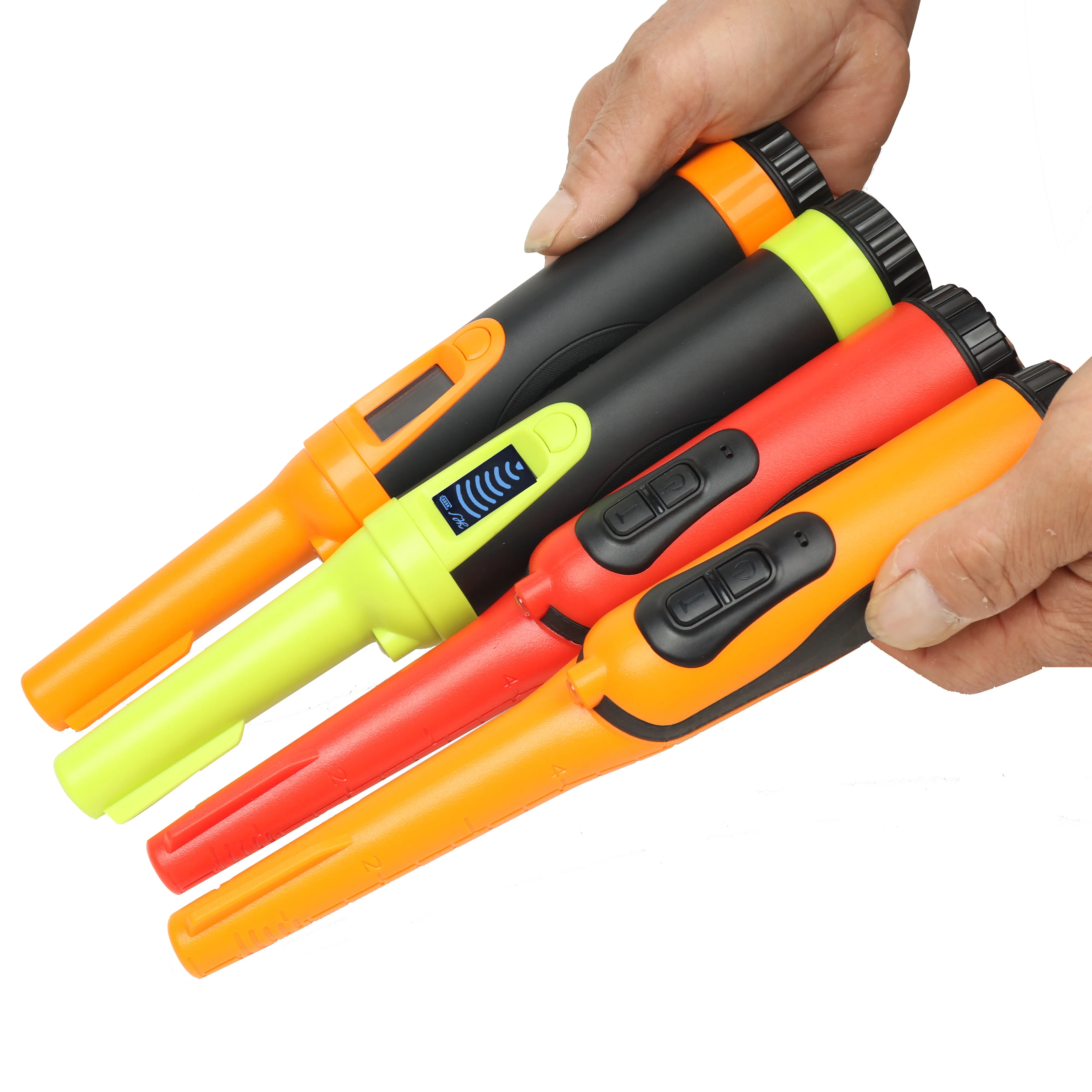 Rilevatore Di Metalli Portatile Impermeabile Hs-10 Sonda A Perno Subacqueo Ad Alta Sensibilità Rilevatore D'Oro Con Puntatore A Pin Potente Profession