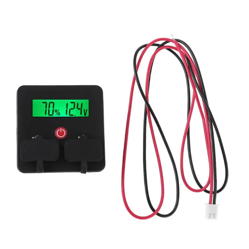 

Universal 12V 24V Battery Capacity Indicator Waterproof Module with USB & Switch