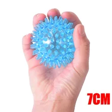 7 см TPR рукоятка сенсорные шары мышечный массажер массажный шар для йоги триггер точка физиотерапии мяч палец Pow расширитель