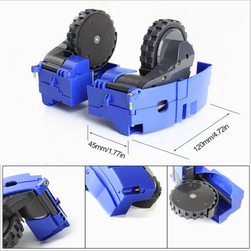

Left and right Wheel module replacement for irobot Roomba 500 600 700 800 series 550 650 770 780 M7DF