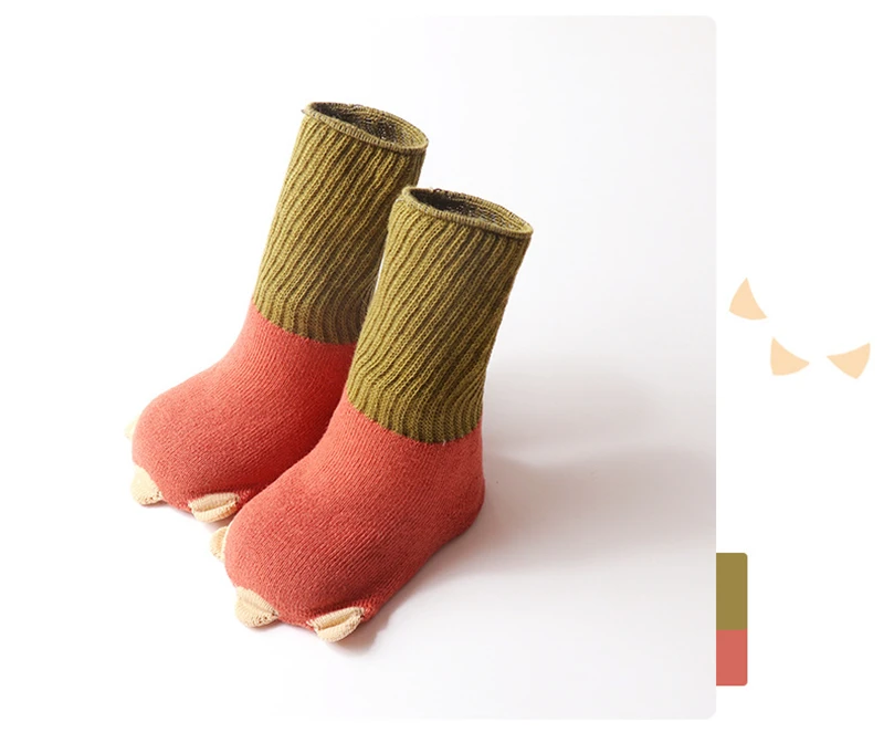 Носки для новорожденных девочек, нескользящие носки для малышей, носки хлопковые милые детские носки для мальчиков, детские носки с резиновой подошвой