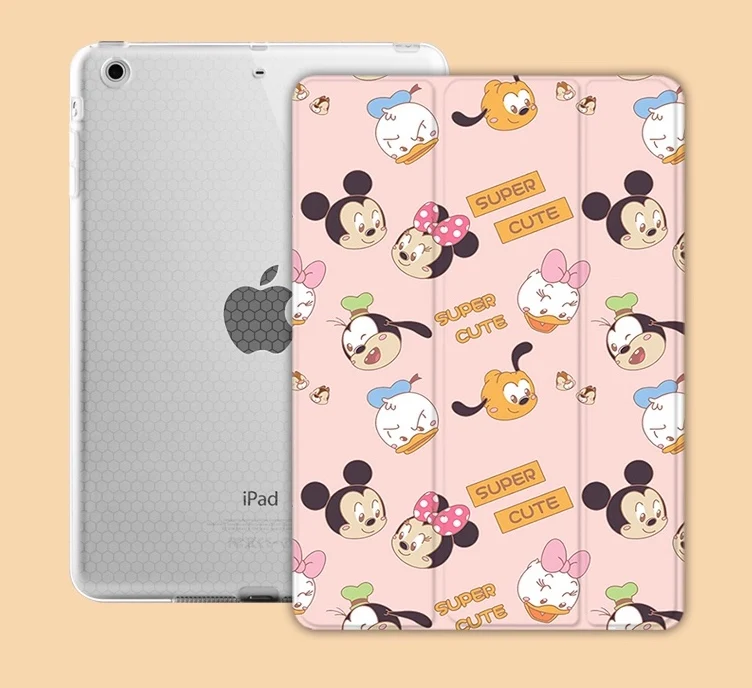 Планшеты Обложка для ipad Mini1 на возраст 2, 3, 4, 5, ipad air 2 3 pro 11 10,5 10,2 дюймов мультфильм чехол для ipad 18 9,7 с карандашница - Цвет: For ipad Air Air2