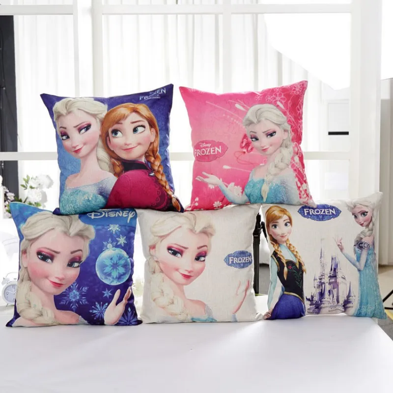 FROZEN Queen Elsa Personalized childrens bedroom bed pillow case slip cover 