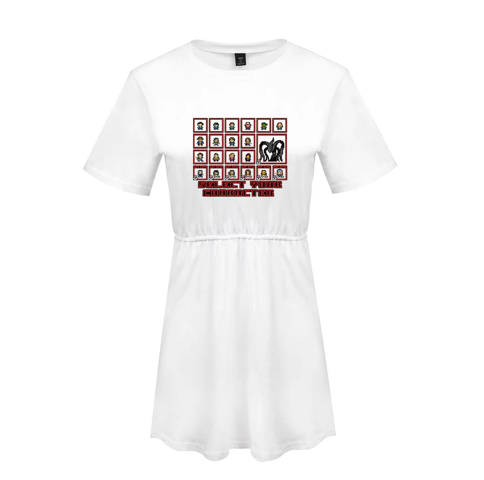 Sleeve Slim  short Casual shortRiver Valley Town Dress Women Summer Dress