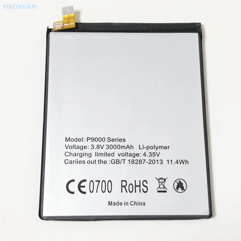 3,8 V 3000mAh для батареи Elephone P9000 P9000Lite
