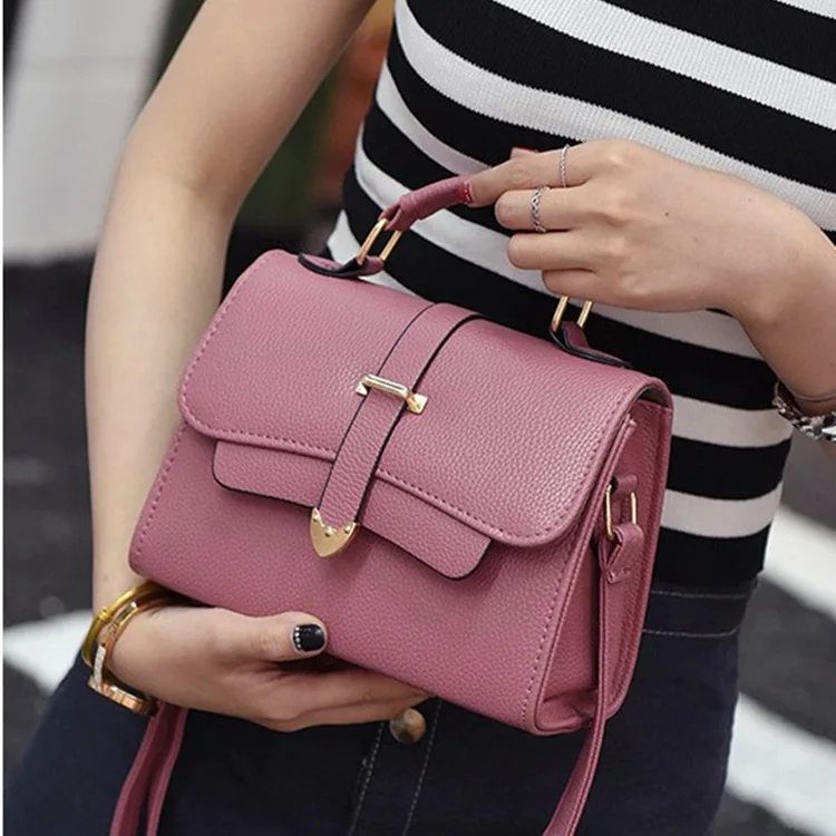 

2018 Early Spring New Style Fashion Simple WOMEN'S Bag Handbag Versatile Shoulder Cross-body Casual Bag