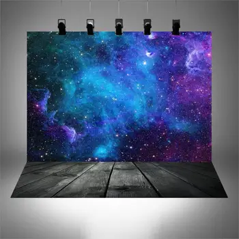 

HUAYI Universe Nebula Photography Backdrop Party Photos Background Children Cosplay Props XT-3980