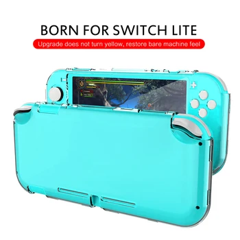 

For Nintendo Switch Lite Protective Case Grip Cover TPU Anti-Slip Clear Shell For Switch Lite Console Accessories Protection