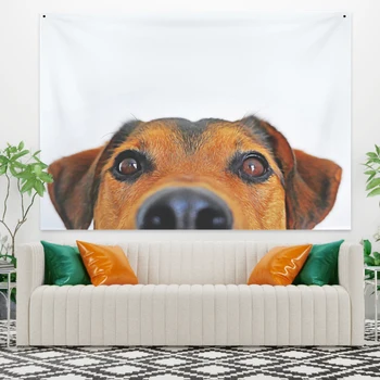 

Cassisy Lovely Dog Wall Hanging Tapestries Animal Pattern Home Decoration Carpet Tapestries Living Room Home Decor Tapestry