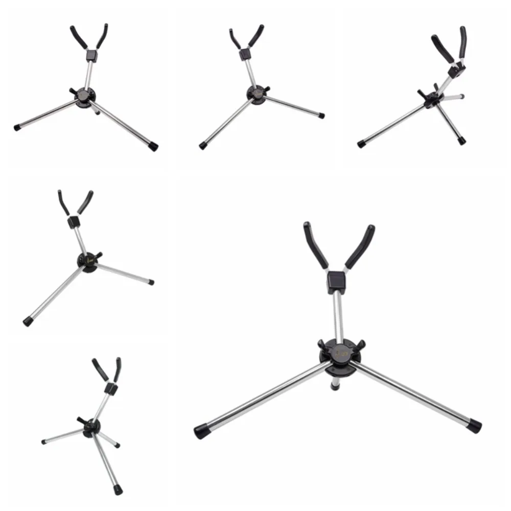 Горячий складной альт/Сопрано/тенор саксофон Стенд Портативный саксофон металлический треугольник основание напольная подставка держатель с сумкой для переноски