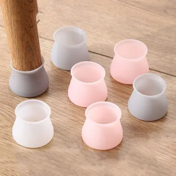

Chair Foot Pads Mute Protection Pads Thick Wear-Resistant Anti-Off Cover Floor Table Leg Protection Table Pad
