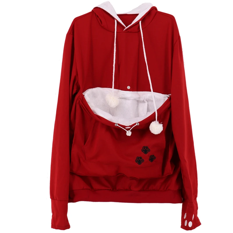 Factory Seller Cat Lovers Hoodie Kangaroo Dog Pet Paw Dropshipping Cuddle Pouch 2 Sweatshirt Pocket Animal Ear Tops Pullovers hoodies for women