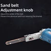 9*533mmMini Belt Sander Sanding Belt Grinder Grinding Machine Portable Metal Polishing Narrow Space Sanding Belt Machine 3