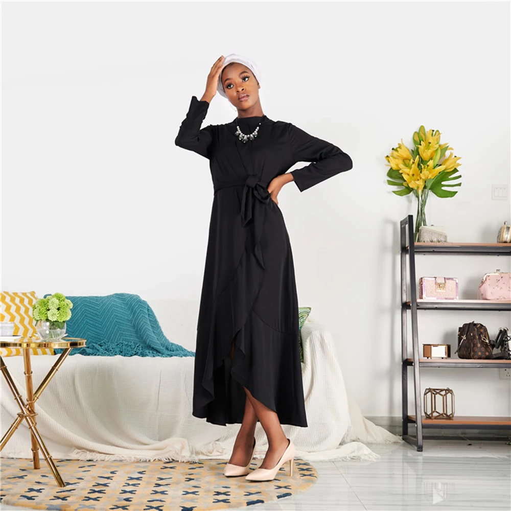 Дубай Abaya Турция хиджаб мусульманское платье Abayas африканские платья для женщин