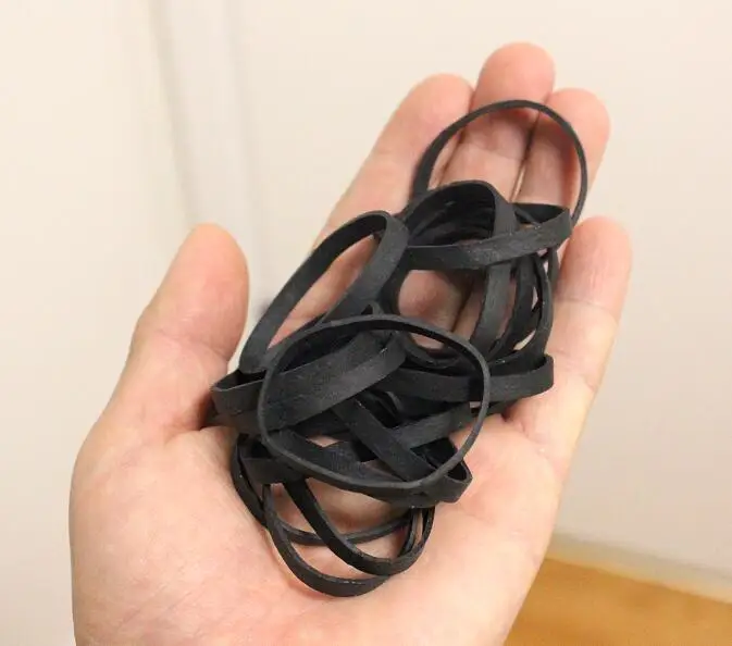 Thick Black Rubber Bands