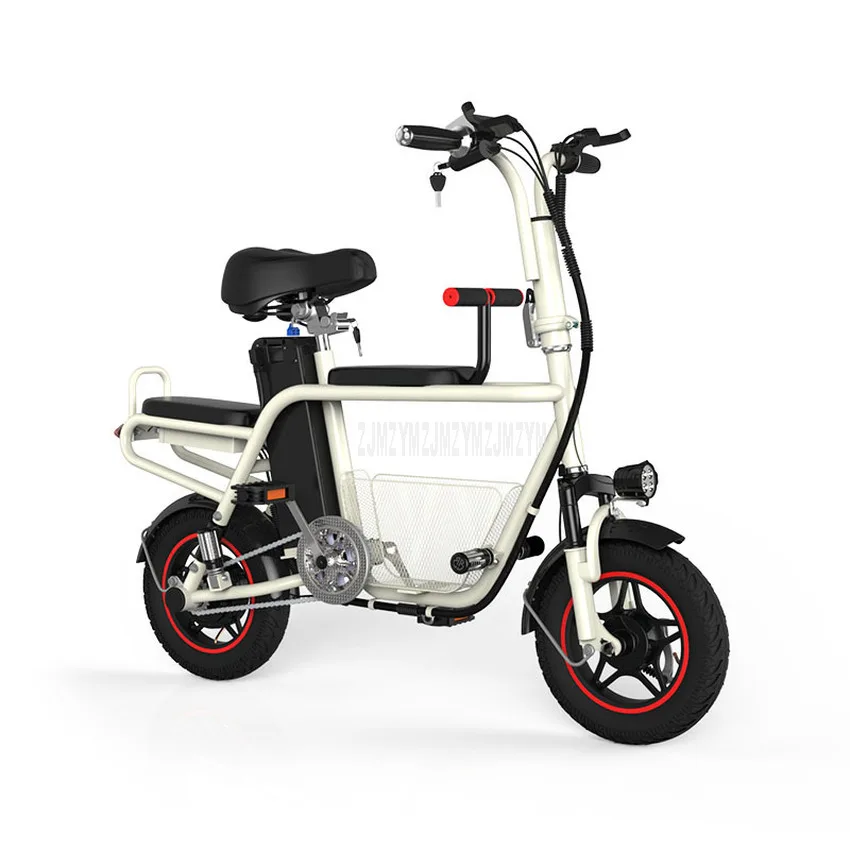 3 Seat Parent-Child Folding Electric Bicycle Electric Auxiliary Riding 12 inch Mini Bike 250W 48V Foldable E-Bike Bike For Adult 3 Seat Parent-Child Folding Electric Bicycle Electric Auxiliary Riding 12 inch Mini Bike 250W 48V Foldable E-Bike Bike For Adult