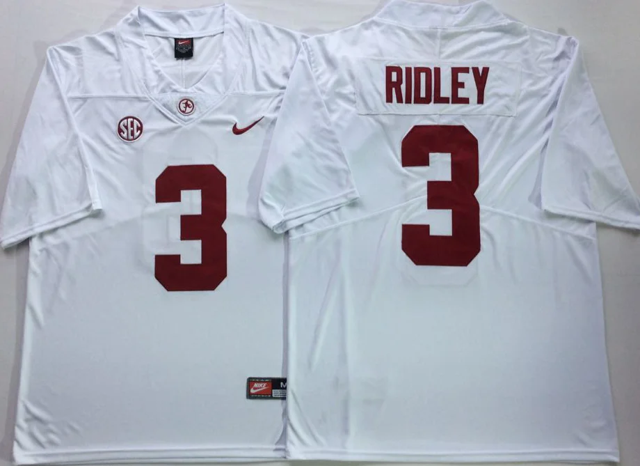 Новинка Высокое качество Все сшитые Alabama#29 FITZPATRICK#13 TAGOVAILOA#3 RIDLEY#2 HURTS Jersey - Цвет: as photo