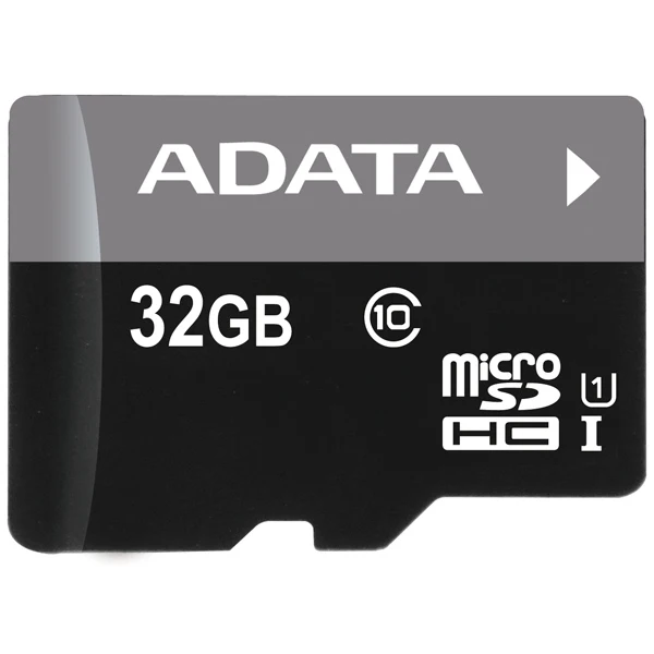 Карта памяти A-DATA MICRO SDHC 32GB W/ADAP. AUSDH32GUICL10-RA1 | Компьютеры и офис