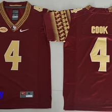 Стилизованный, высокое качество, Семинолы штата Флорида, ФСУ, дальвин Кук для молодежи, детский трикотаж