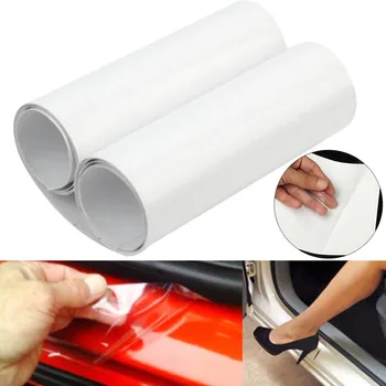 

Hot 1pc 15*150cm DIY Clear Vinyl Car Door Sill Edge Sticker Anti-Scratch Paint Protect Film